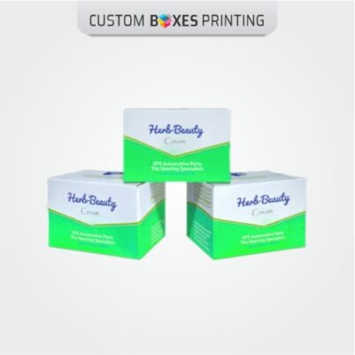 Custom cream boxes