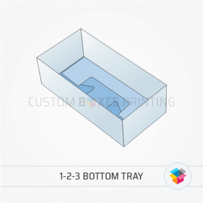1-2-3 Bottom tray