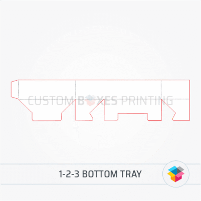 1-2-3 Bottom tray