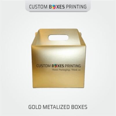 Gold Foil Gift Boxes