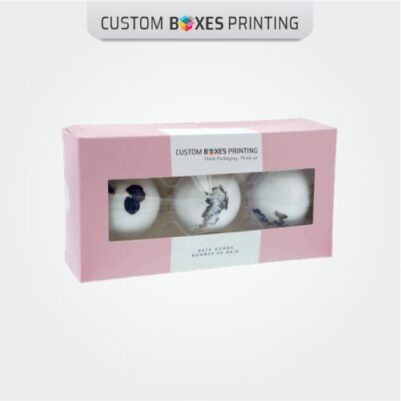CUSTOM BATH BOMB BOXES