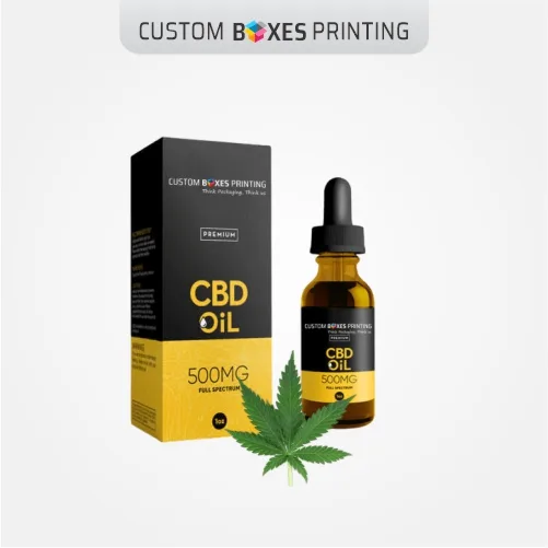 Custom printed cbd boxes