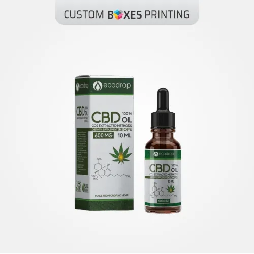 Custom printed cbd boxes
