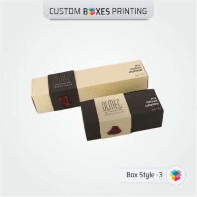 Custom printed chocolate boxes