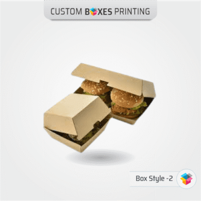 kraft burger boxes