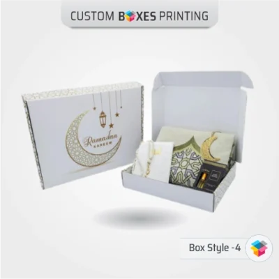 ramadan mubarak gift shipping box