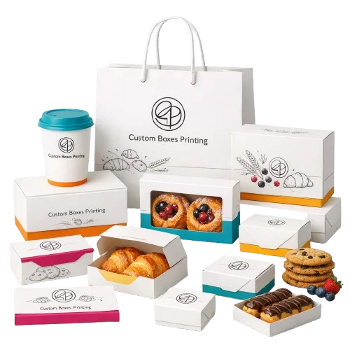 Custom Bakery Boxes UK | Food-Grade Printed Bakery Packaging