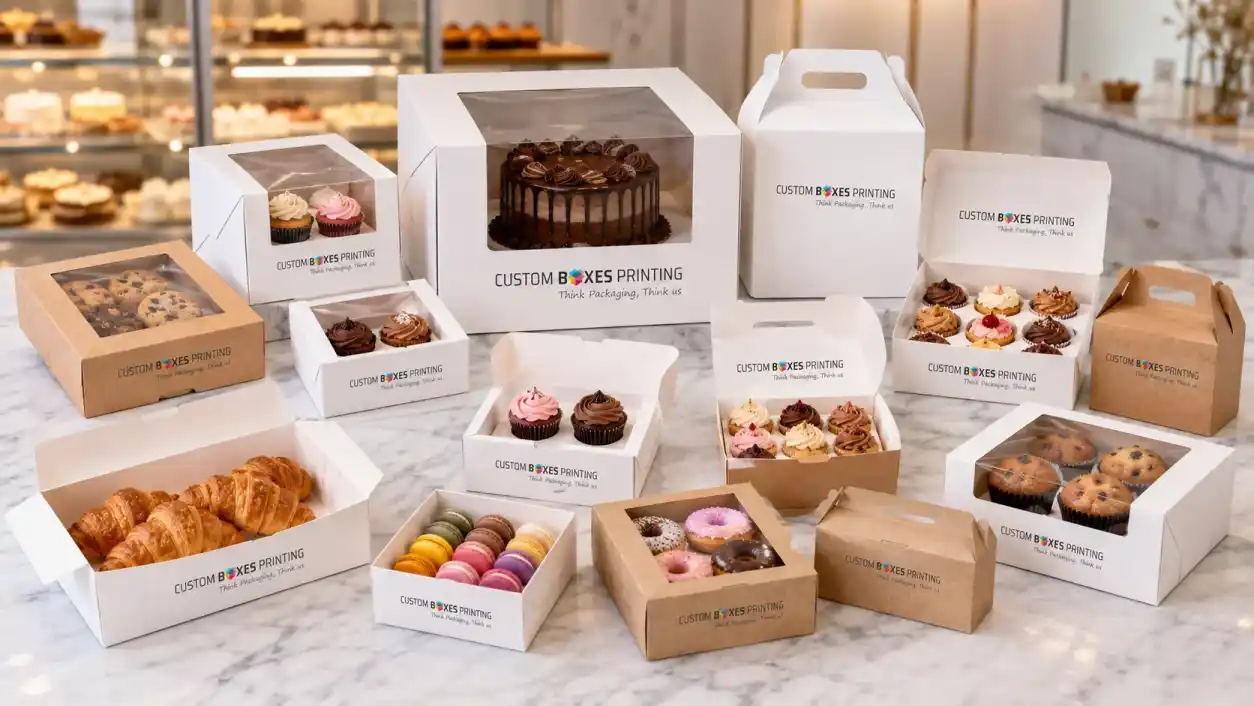 Custom bakery packaging boxes